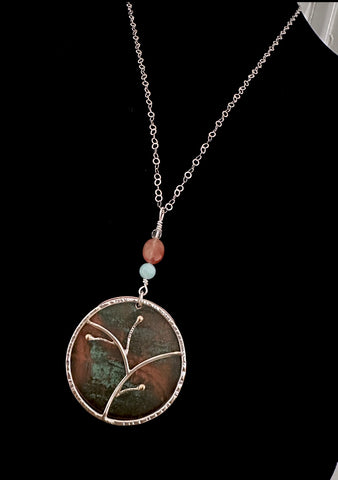 One-of-a-Kind Copper Pendant